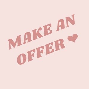 ✨Open to Offers✨